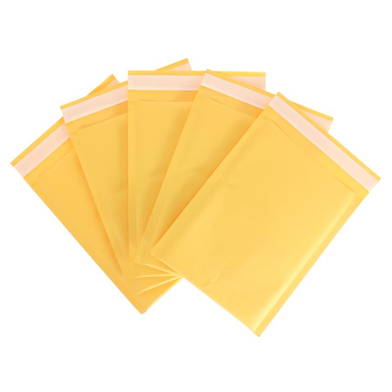 50PCS Kraft Paper Bubble Maile - مراجعة Letter Envelope Kraft وسعره