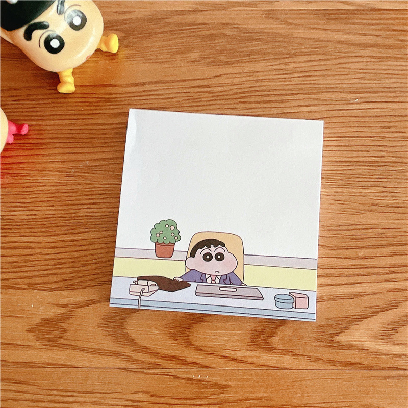 Crayon Shin-chan sticky notes. - مراجعة Memo Pad Sticky وسعره