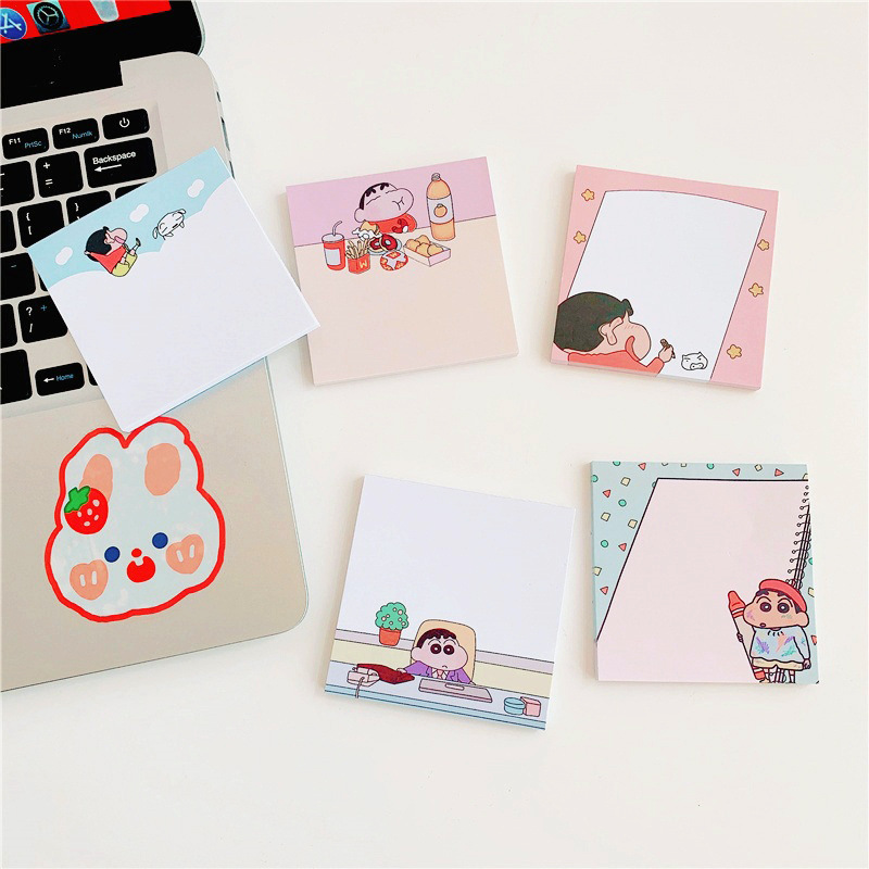 Crayon Shin-chan sticky notes. - مراجعة Memo Pad Sticky وسعره