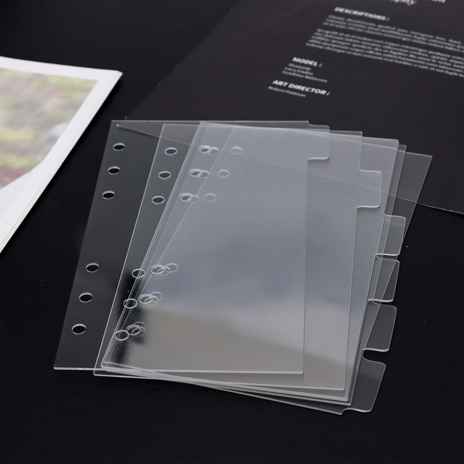 A5/A6/A7 Binder Dividers Plann - مراجعة Index Tab Divider وسعره