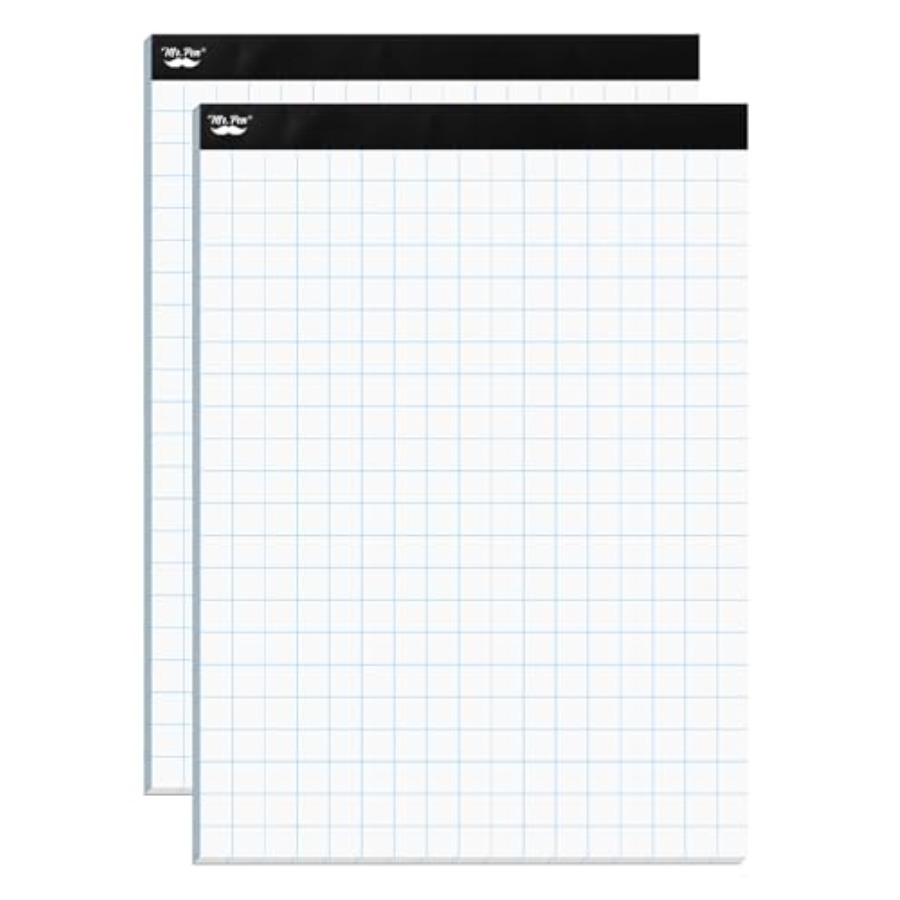 Mr. Pen- Graph Paper pads 8.5  - مراجعة Graph Paper Pad وسعره