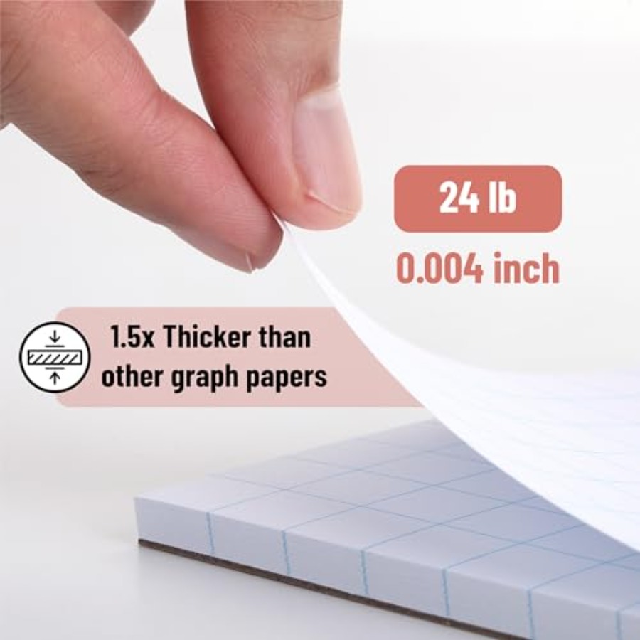 Mr. Pen- Graph Paper pads 8.5  - مراجعة Graph Paper Pad وسعره
