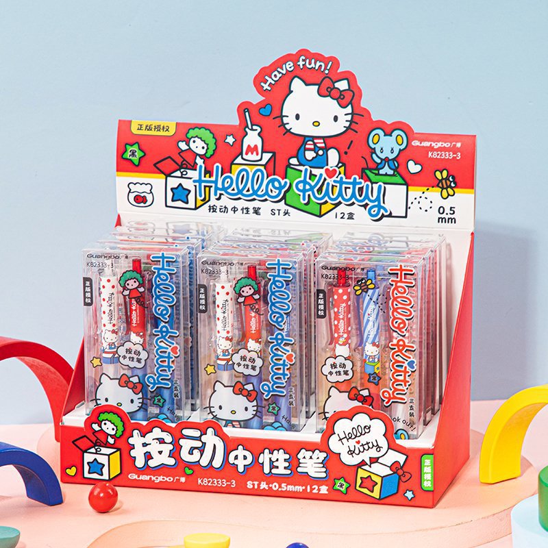 3Pcs Authorized Cartoon Kitty  - مراجعة Stationery Warehouse وسعره