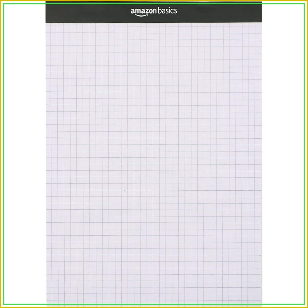 Quad-Ruled Graph Paper Pad, 8. - مراجعة Graph Paper Pad وسعره