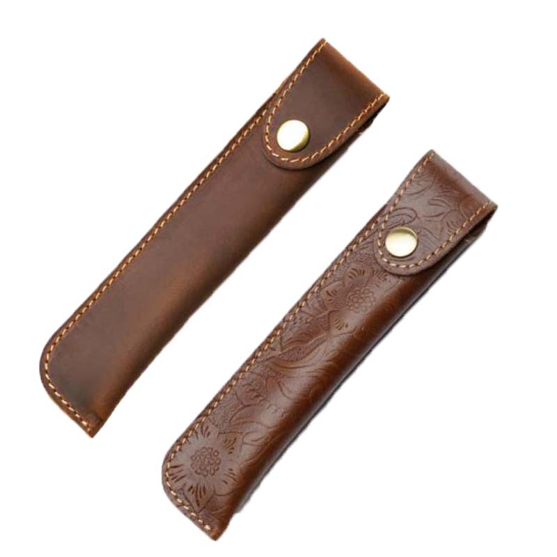 1pc Pen Bag Leather Packaging  - مراجعة Stationery Supplies Business وسعره