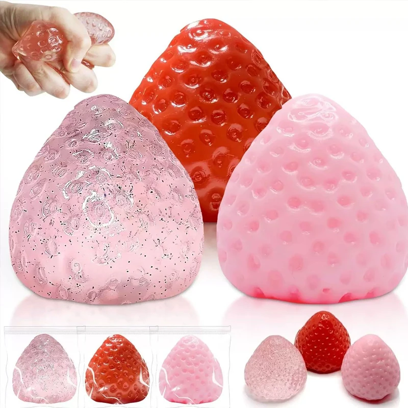 Strawberry Taba Squishy Fidget - مراجعة Stationery Warehouse وسعره