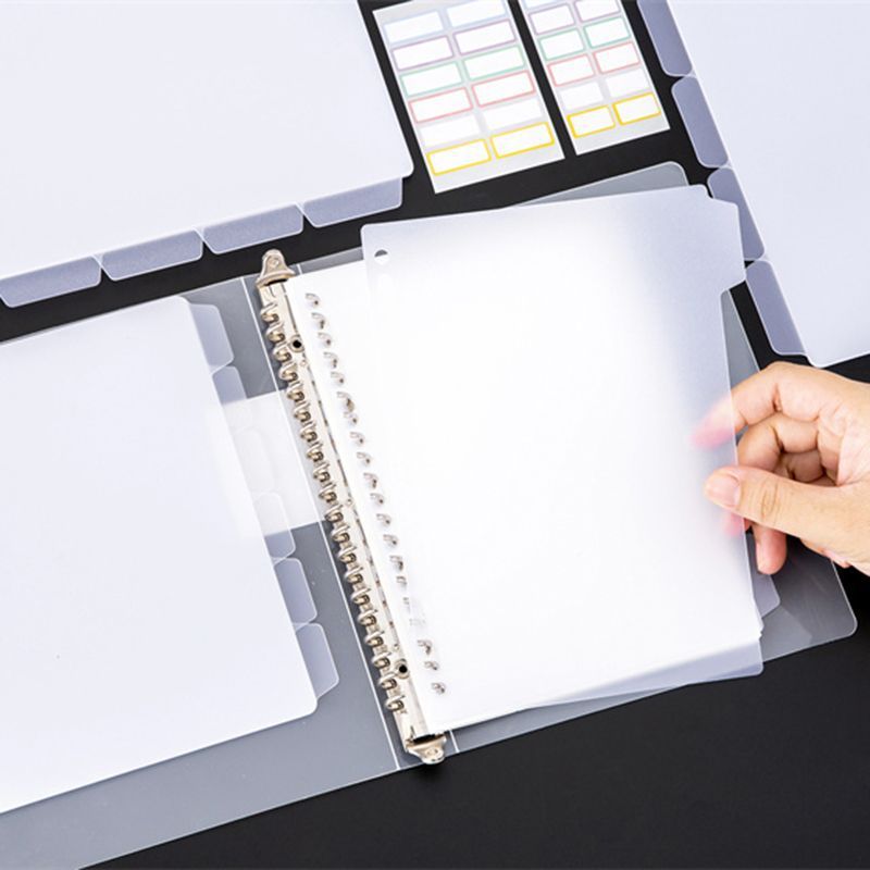 A4 A5 B5 Binder Dividers Gener - مراجعة Index Tab Divider وسعره