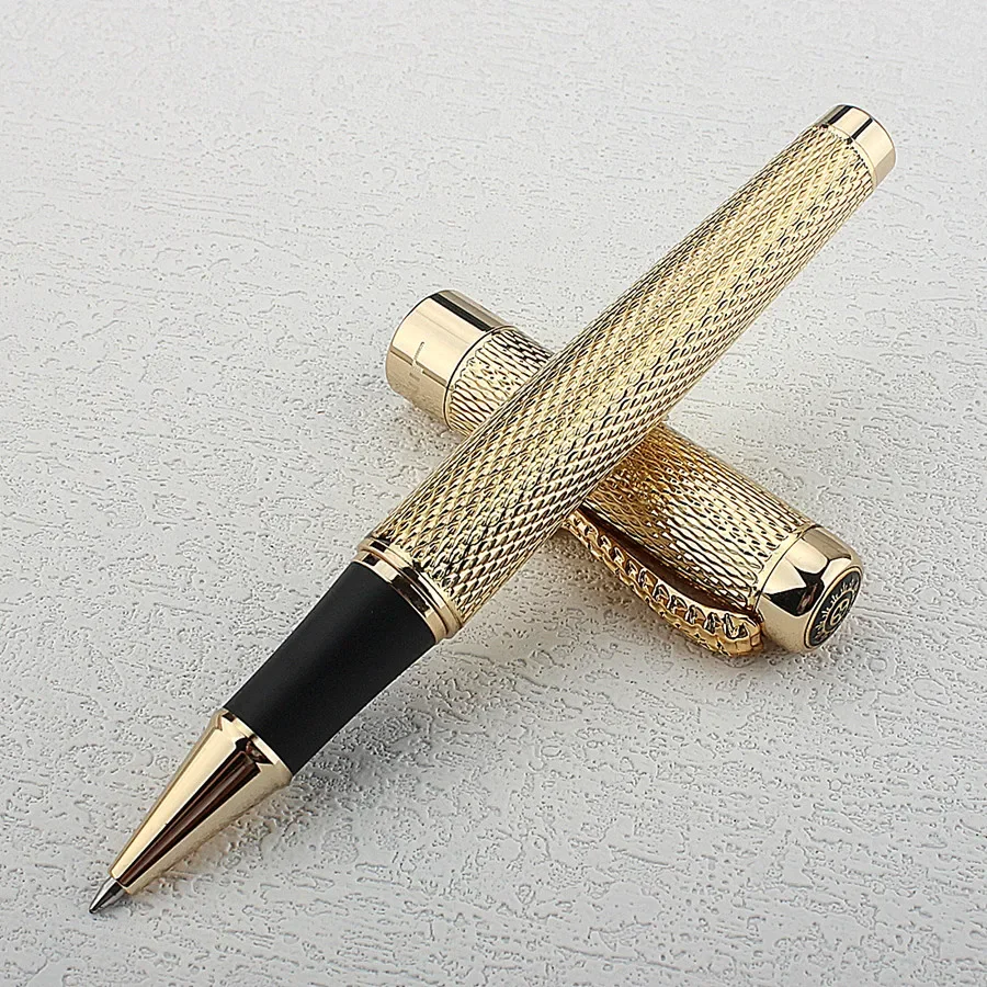 Jinhao 1200 Gold/Silver Metal  - مراجعة Stationery Supplies Business وسعره