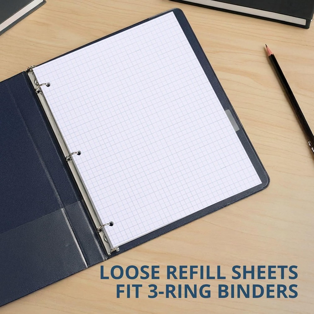 11x8.5 Graph Paper, 4x4 Grid,  - مراجعة Paper Punch 3 Hole وسعره