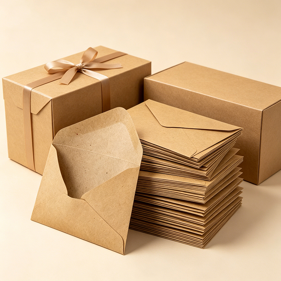 20/50pcs 10x7cm Kraft Paper En - مراجعة Letter Envelope Kraft وسعره