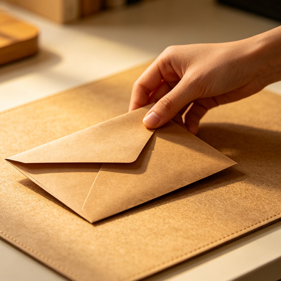 20/50pcs 10x7cm Kraft Paper En - مراجعة Letter Envelope Kraft وسعره