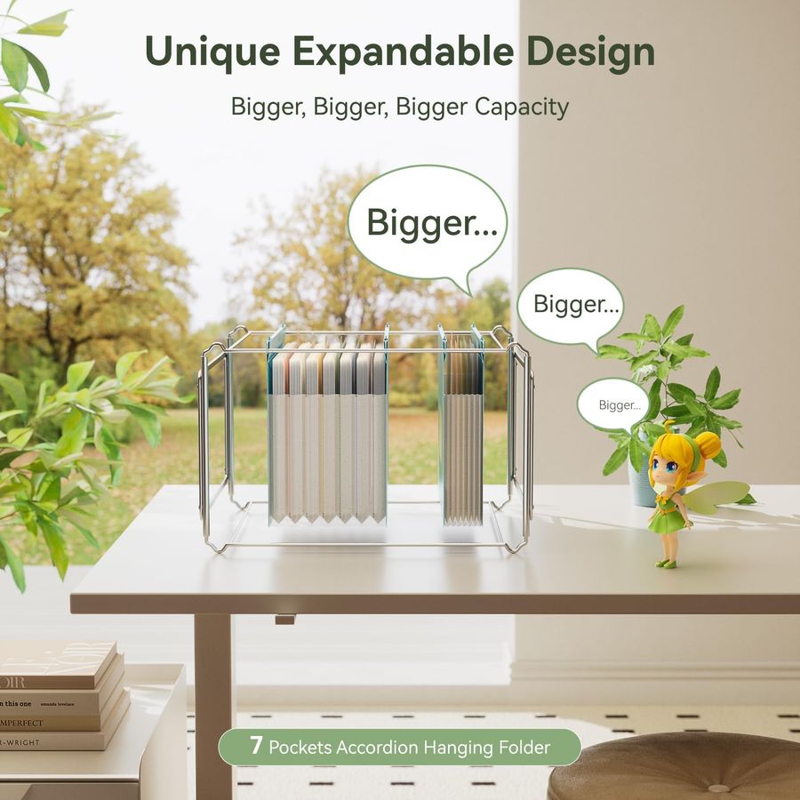 Straw Expanding Hanging File F - مراجعة File Folder Hanging وسعره