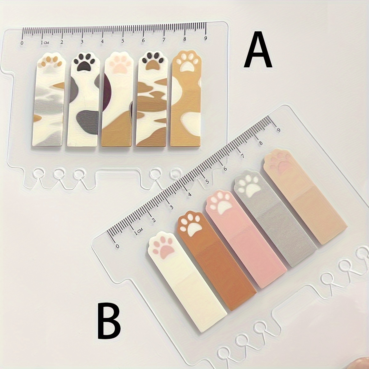 Cute Cat Paw PET Index Tabs, T - مراجعة Index Tab Divider وسعره