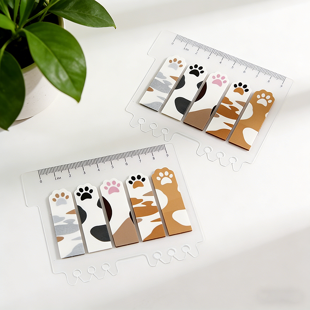 Cute Cat Paw PET Index Tabs, T - مراجعة Index Tab Divider وسعره