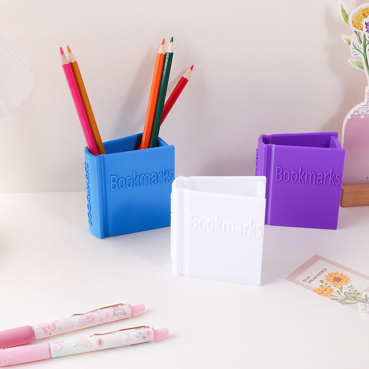 Minimalist style 3D solid colo - مراجعة Stationery Office Supply Store وسعره