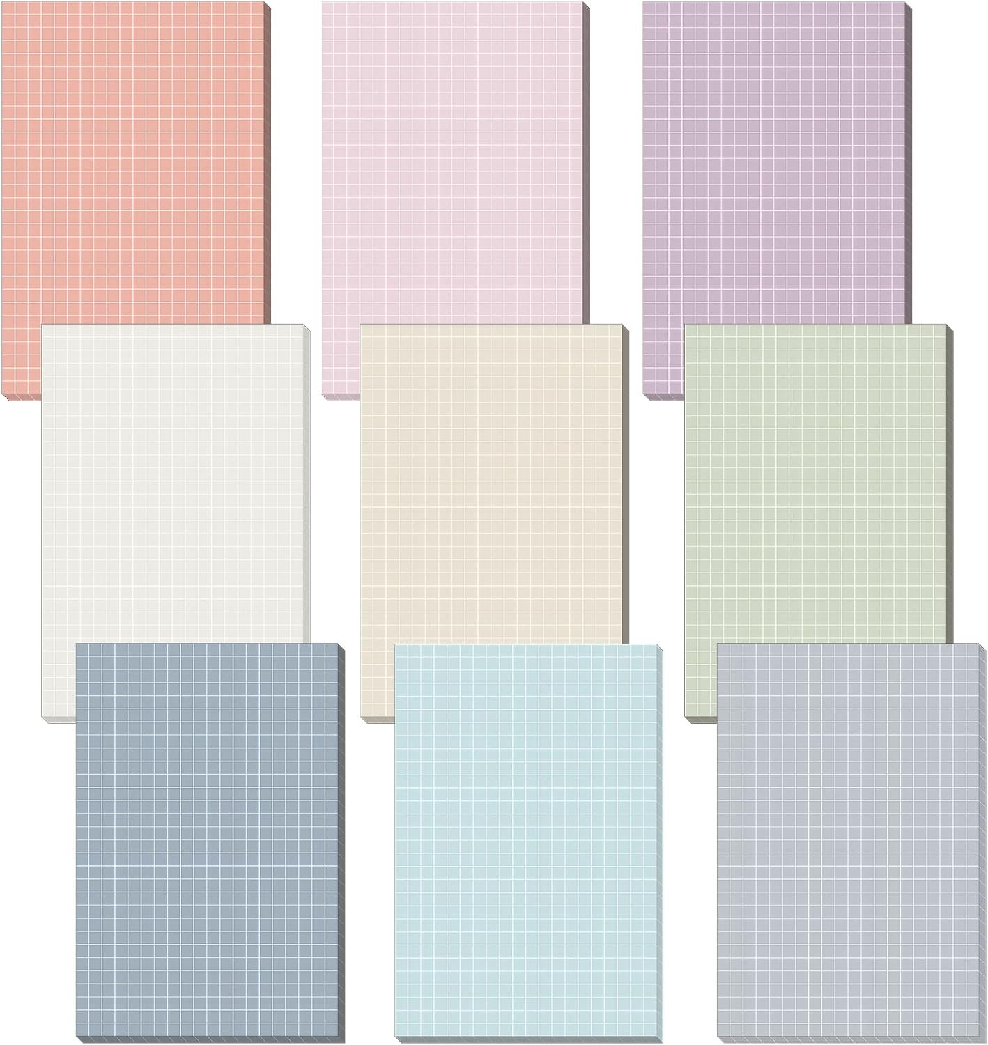 Hi-Go  9 Pack 4 x 6 Inch Grid  - مراجعة Graph Paper Pad وسعره