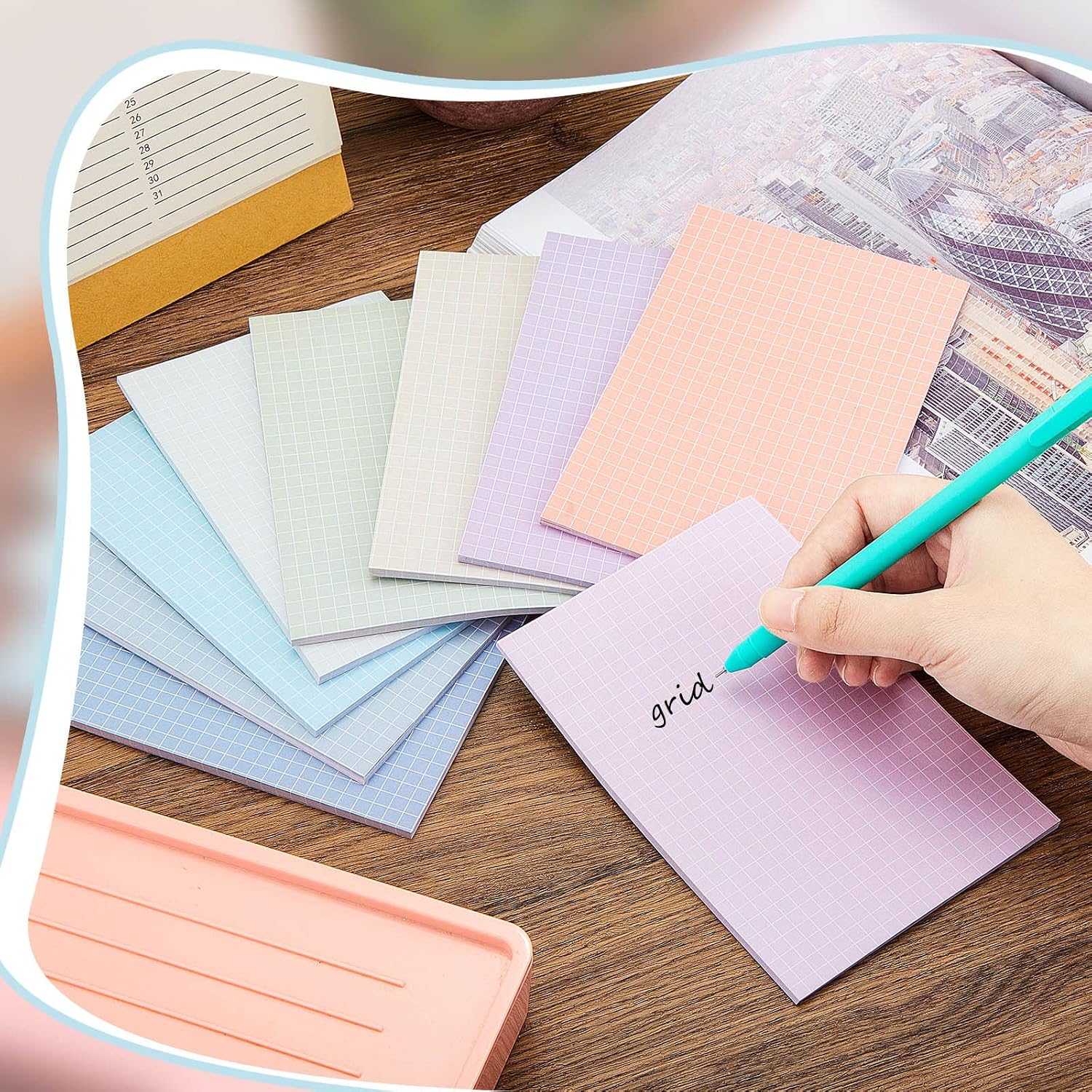 Hi-Go  9 Pack 4 x 6 Inch Grid  - مراجعة Graph Paper Pad وسعره