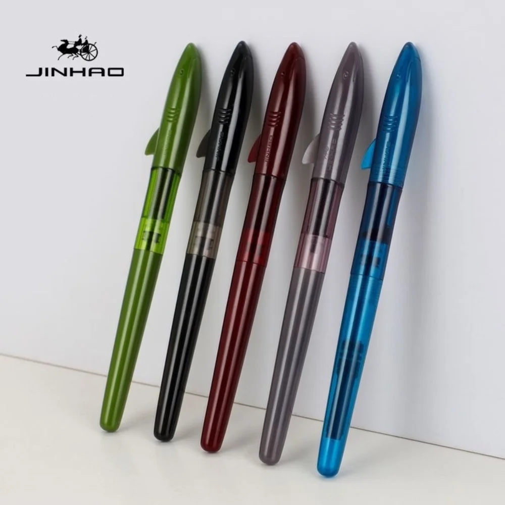 Jinhao Cute Shark Fountain Pen - مراجعة Stationery Supplies Business وسعره