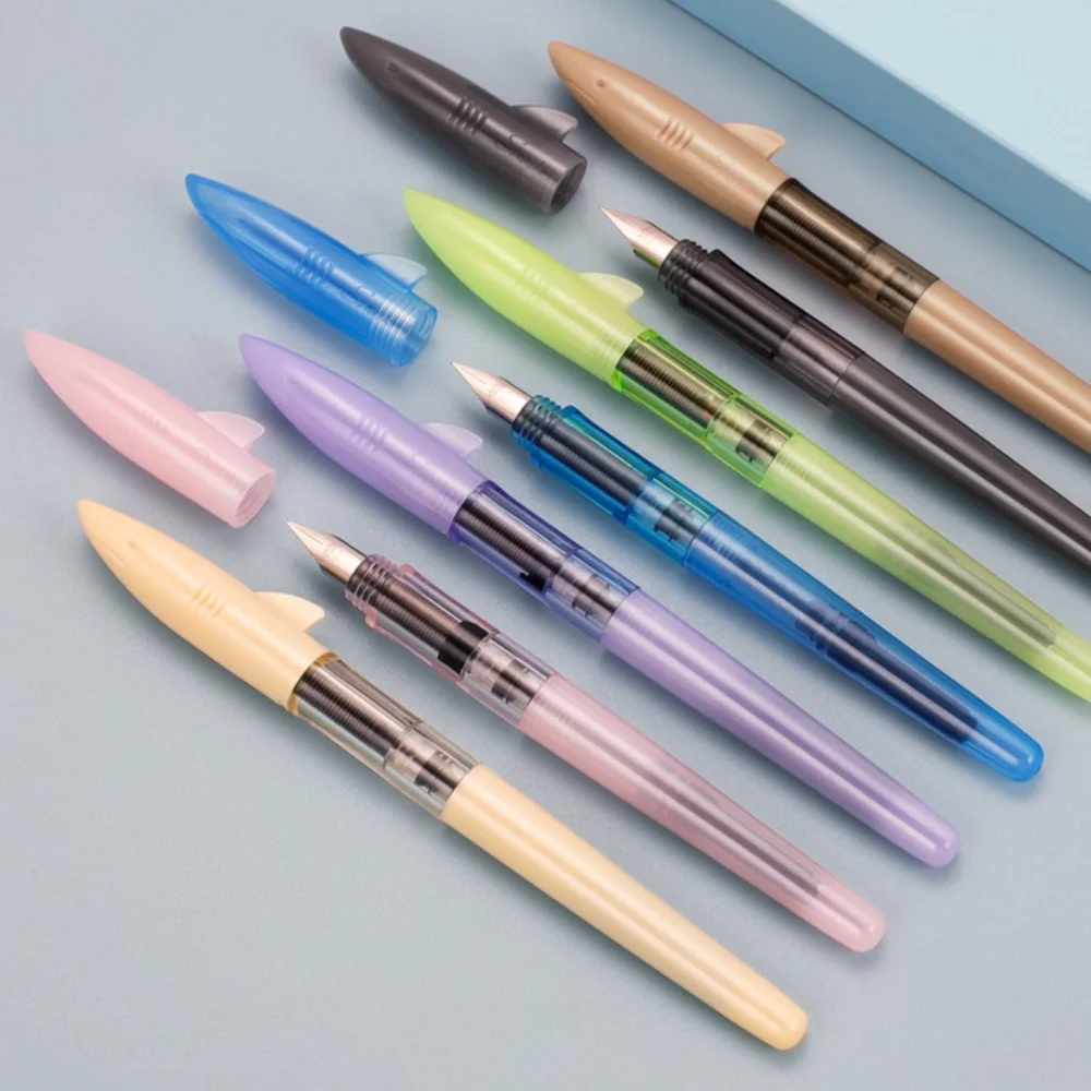 Jinhao Cute Shark Fountain Pen - مراجعة Stationery Supplies Business وسعره