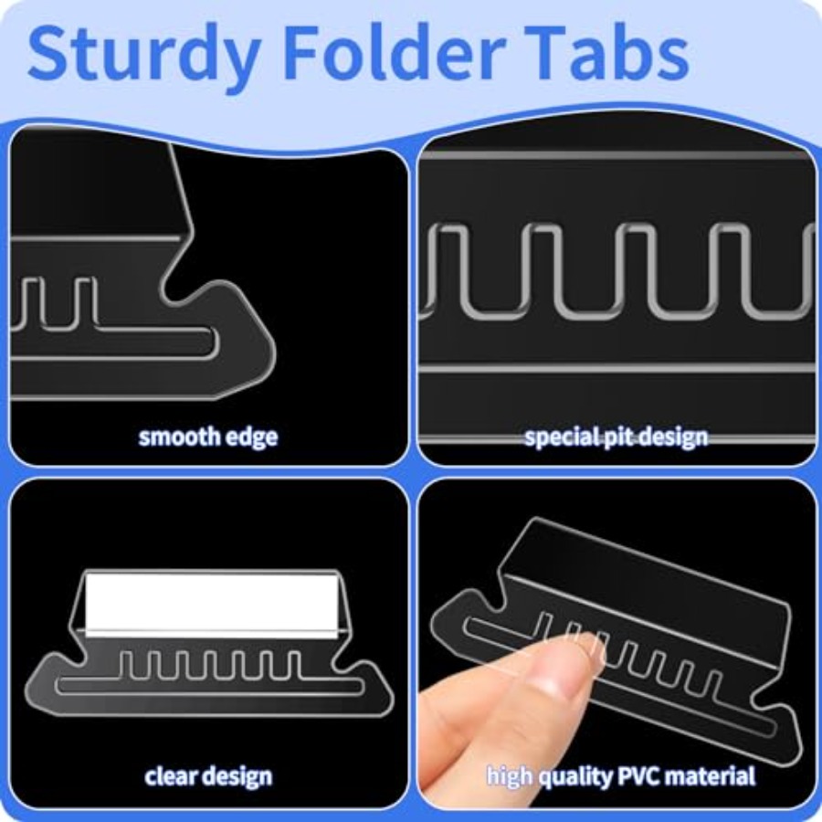 Hanging File Folder Tabs, 120  - مراجعة File Folder Hanging وسعره