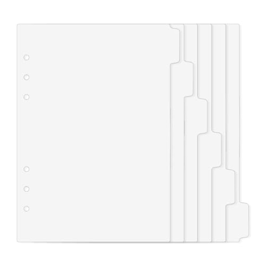 6 Pcs A5 Binder Dividers, 6 Ho - مراجعة Index Tab Divider وسعره