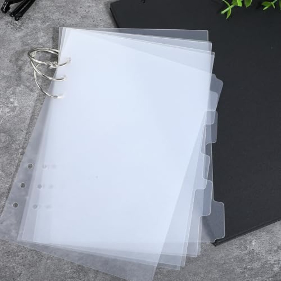 6 Pcs A5 Binder Dividers, 6 Ho - مراجعة Index Tab Divider وسعره