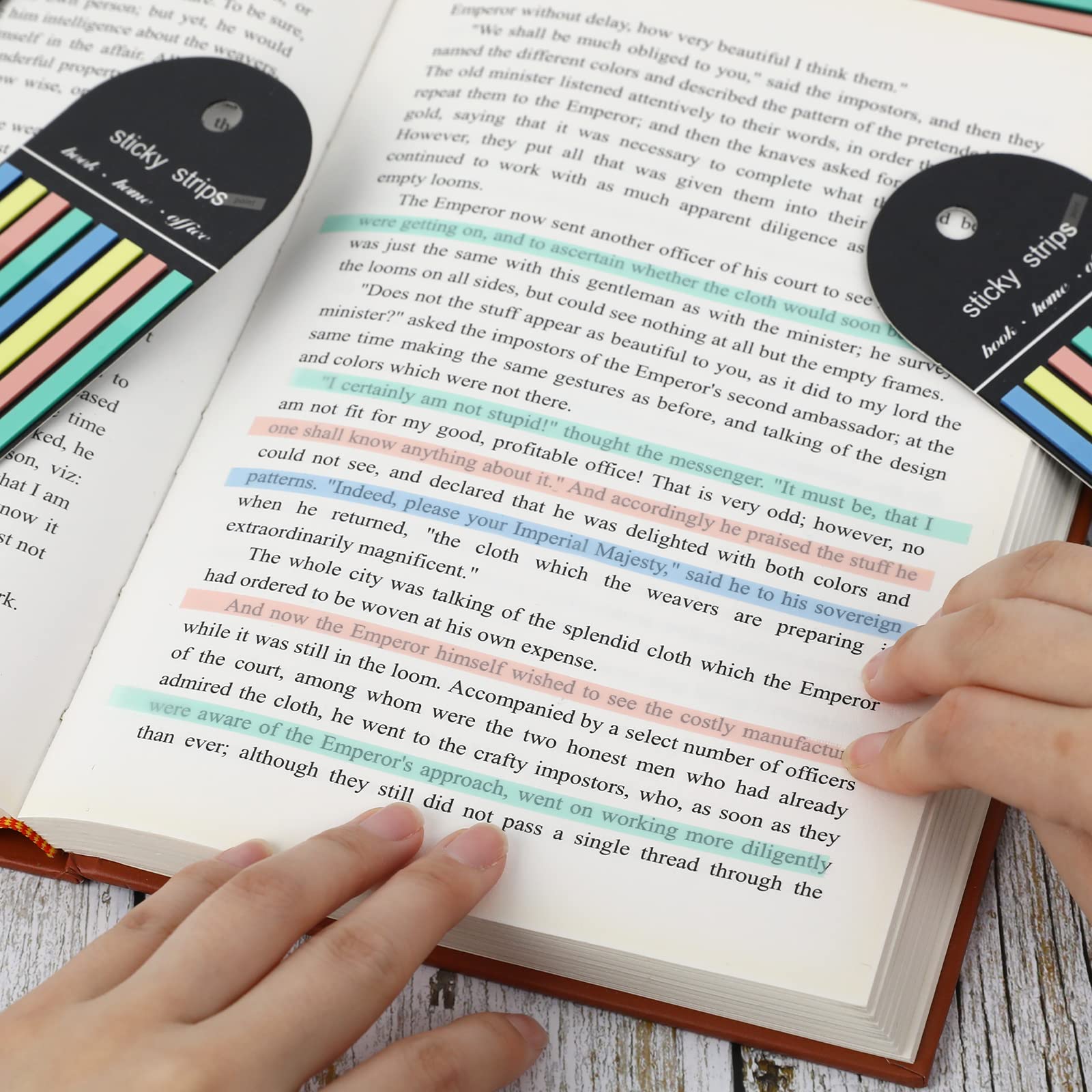 Multi-colored Long Strip Index - مراجعة Index Tab Divider وسعره
