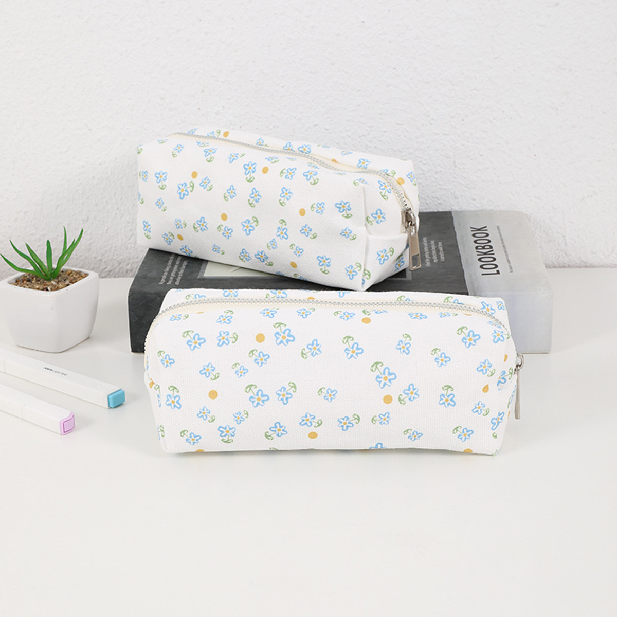 Simple floral printed pencil c - مراجعة Stationery Office Supply Store وسعره