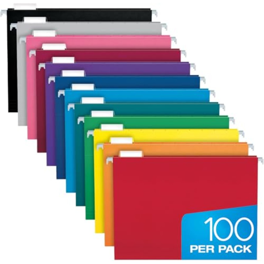 Colored Hanging File Folders L - مراجعة File Folder Hanging وسعره