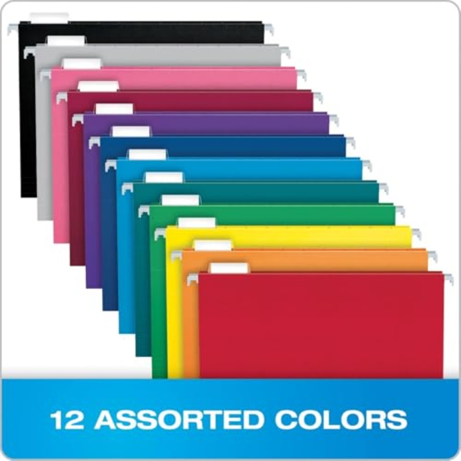 Colored Hanging File Folders L - مراجعة File Folder Hanging وسعره
