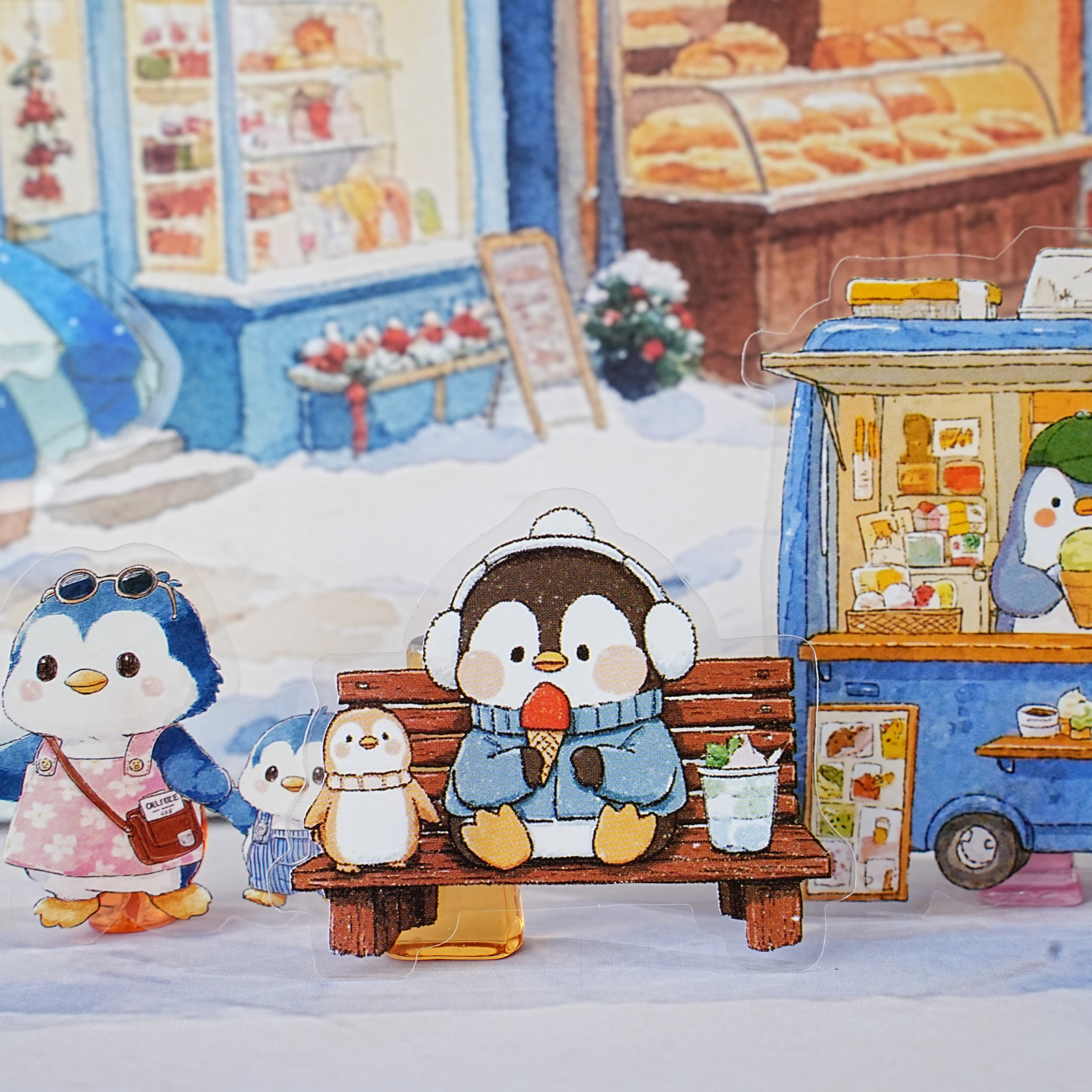 Etori Life 15Pcs Cute Penguin  - مراجعة Stationery Office Supply Store وسعره