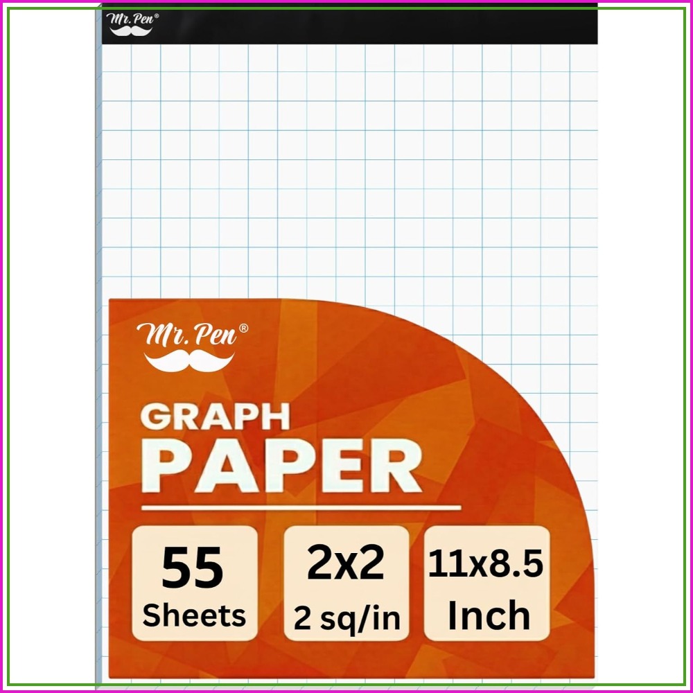 Graph Paper Pad, 8.5x11 Inches - مراجعة Graph Paper Pad وسعره