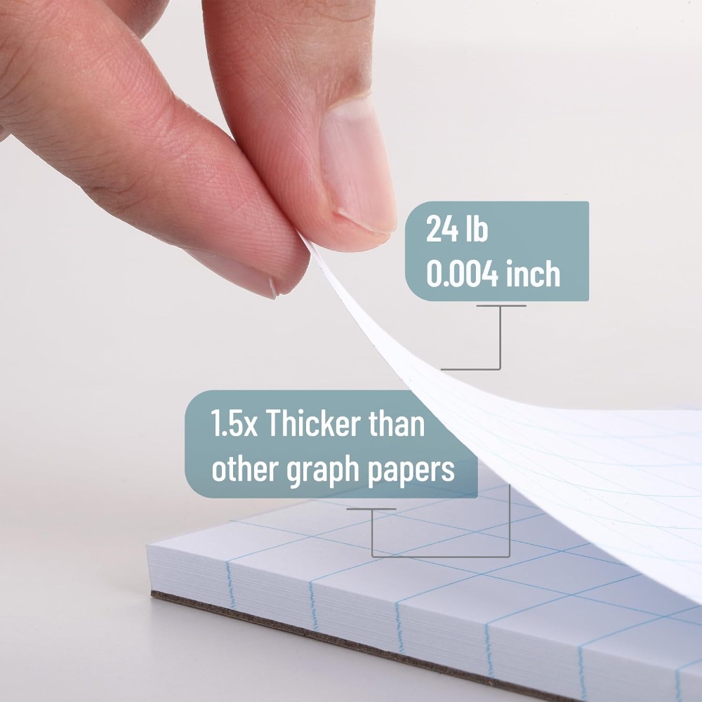 Graph Paper Pad, 8.5x11 Inches - مراجعة Graph Paper Pad وسعره