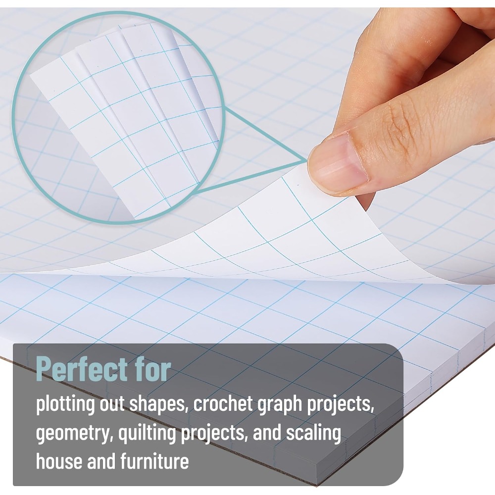 Graph Paper Pad, 8.5x11 Inches - مراجعة Graph Paper Pad وسعره