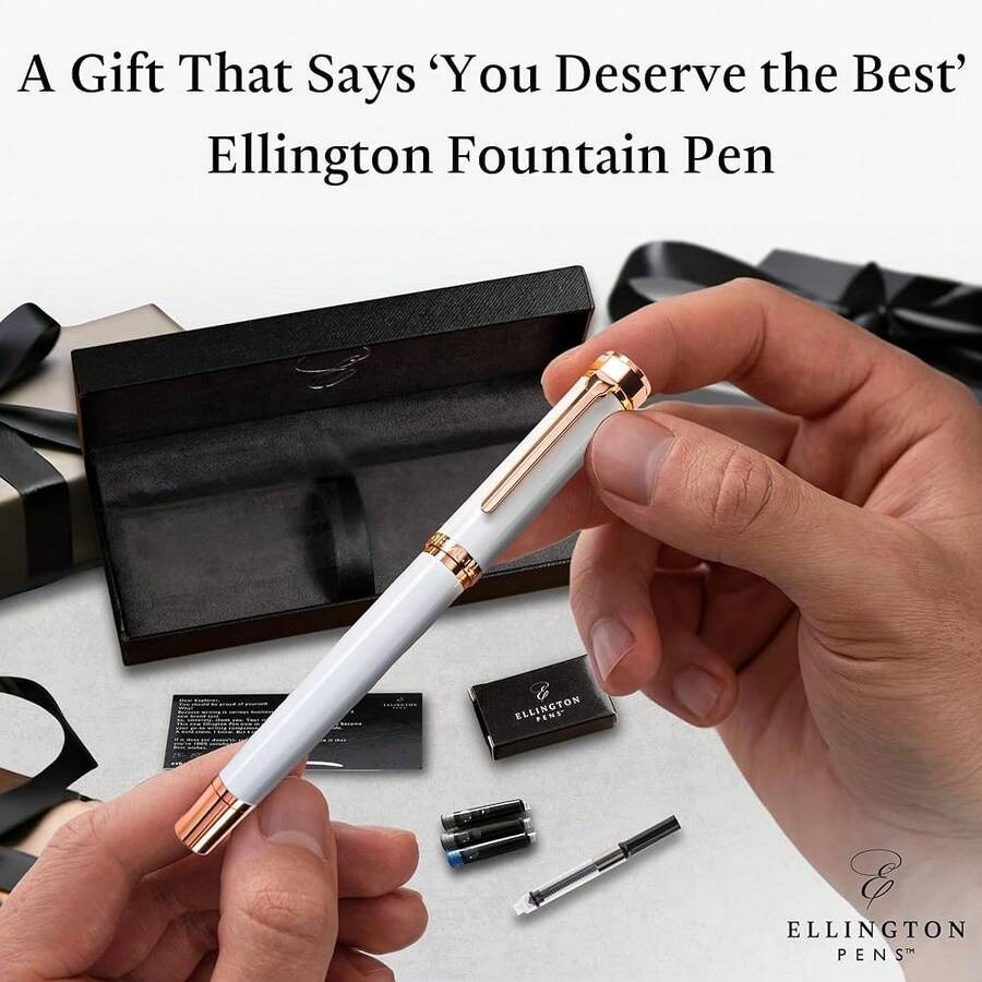 Ellington Pens Luxury Fountain - مراجعة Fountain Pen Ink وسعره