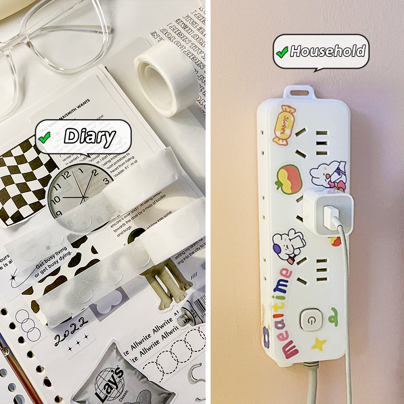 1roll Traceless Dots Glue Tape - مراجعة Glue Stick Pack وسعره
