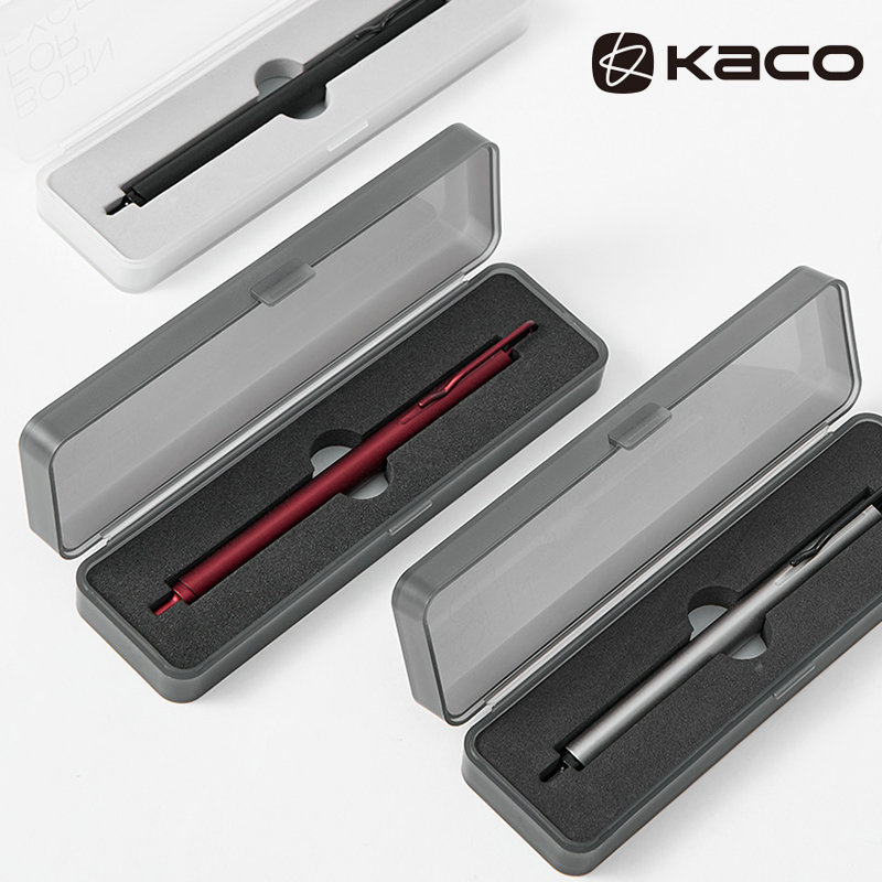 Kaco Metal Gel Pen 0.5MM Black - مراجعة Stationery Supplies Business وسعره