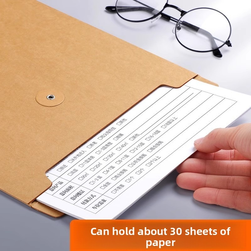 10pcs Kraft Paper A4 File Enve - مراجعة Letter Envelope Kraft وسعره