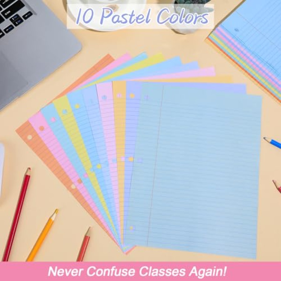 100 Sheets Loose Leaf Binder P - مراجعة Paper Punch 3 Hole وسعره