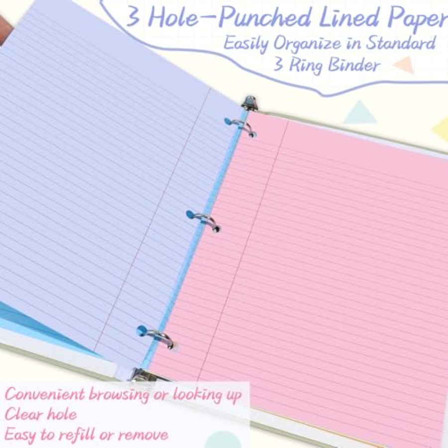 100 Sheets Loose Leaf Binder P - مراجعة Paper Punch 3 Hole وسعره