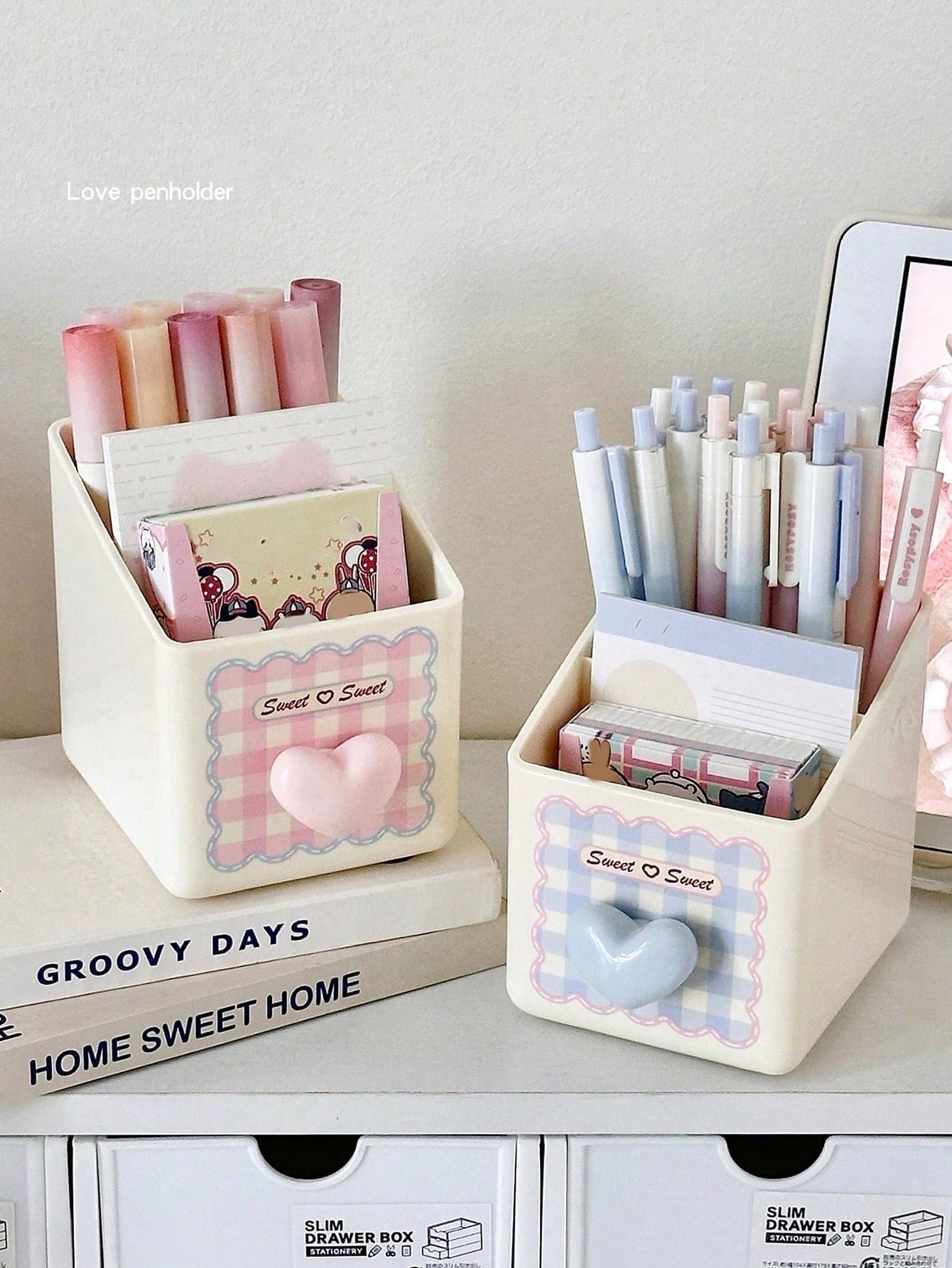 1pc Desktop Stationery Storage - مراجعة Stationery Office Supply Store وسعره