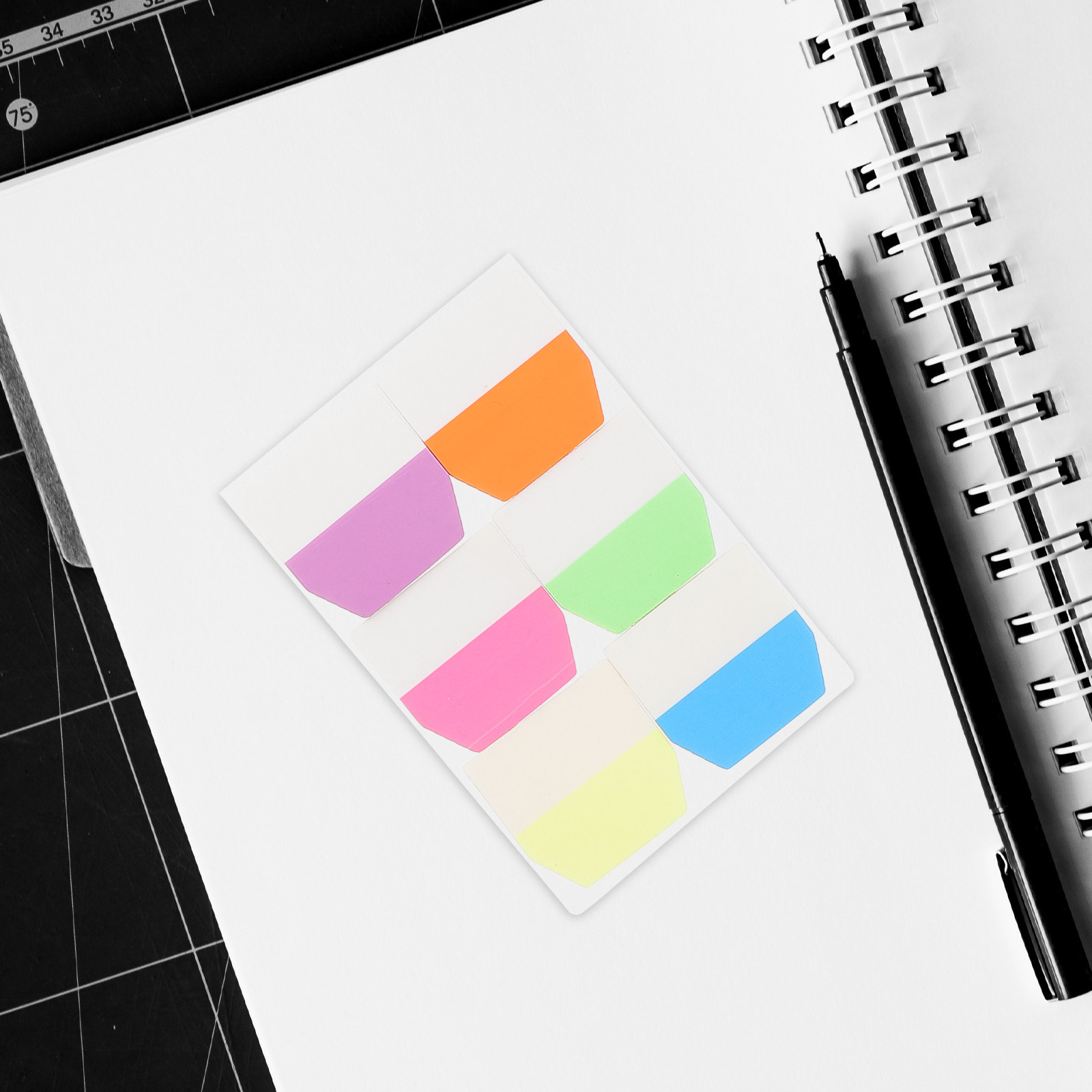 3Sets Colored Sticky Tabs Writ - مراجعة Index Tab Divider وسعره